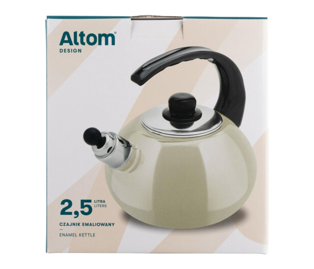 Altom Czajnik emaliowany 2,5 l kremowy indukcja - 1611103 - zdjęcie 4